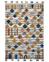 Wool Kilim Area Rug 200 x 300 cm Multicolour KASAKH_858253