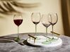 Wijnglas set van 4 roze/groen 360 ml DIOPSIDE_912627