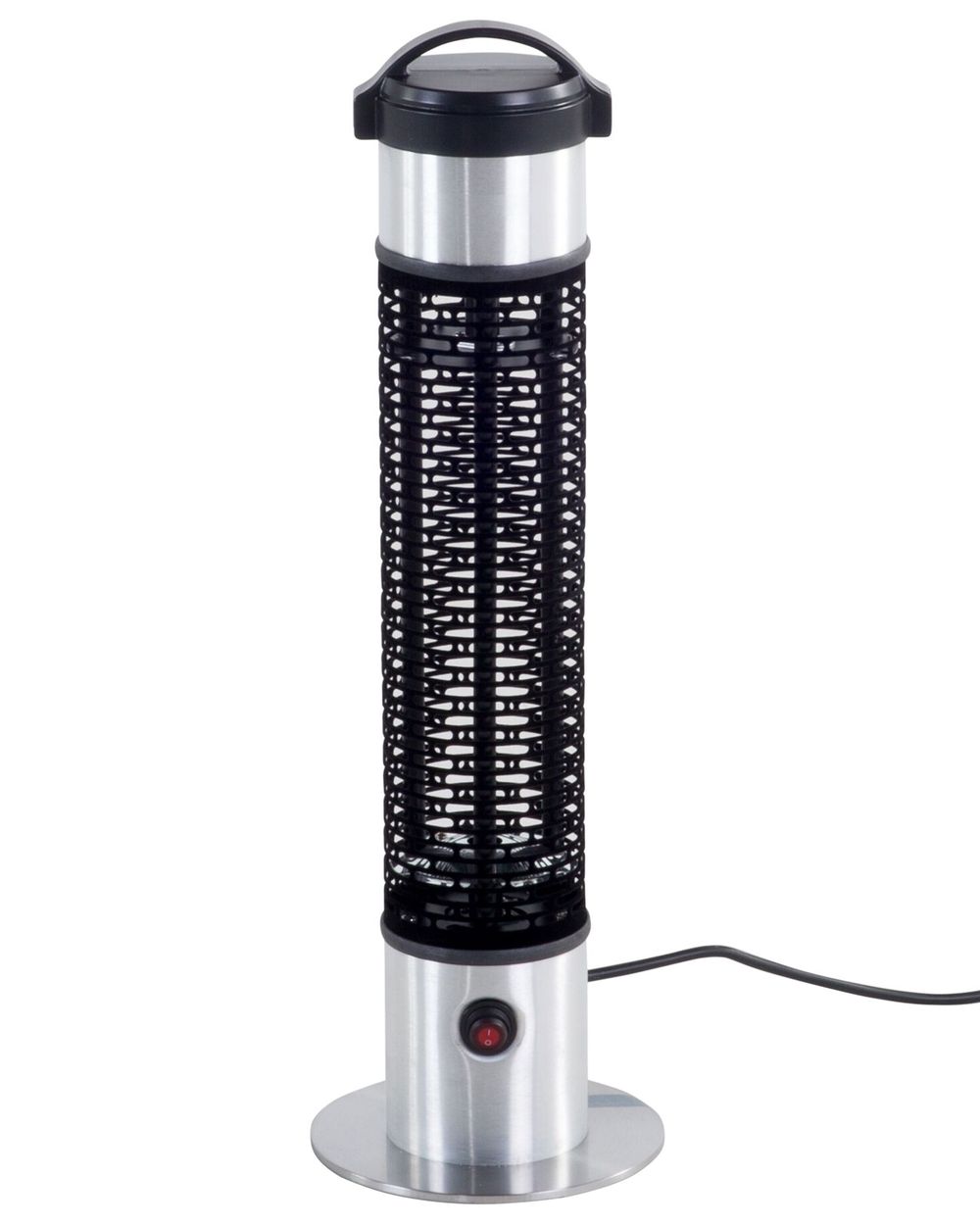Aquecedor halogéneo independente para exterior VEZUVIO 800 W Preto