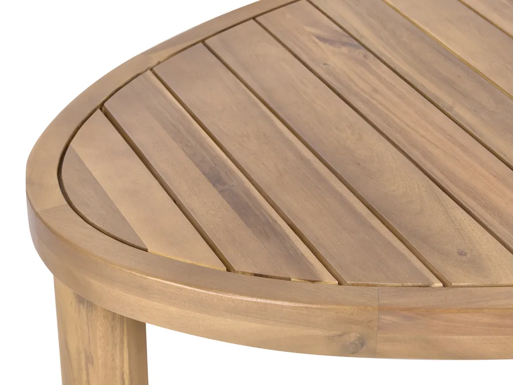 Garden Sofa with Table 4 Seater NUMANA Acacia Wood Off-White_1074259