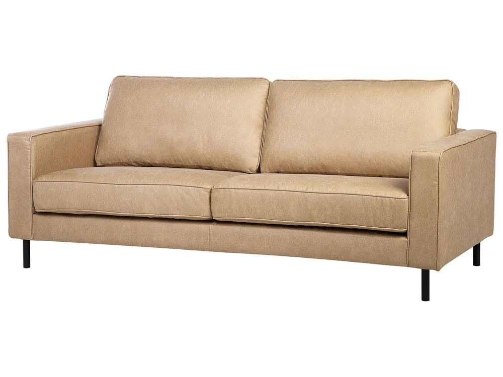Set da salotto 4 posti SAVALEN Pelle sintetica Beige_725528