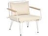 Loungeset 4-zits wit met beige MONTESILVANO_862679