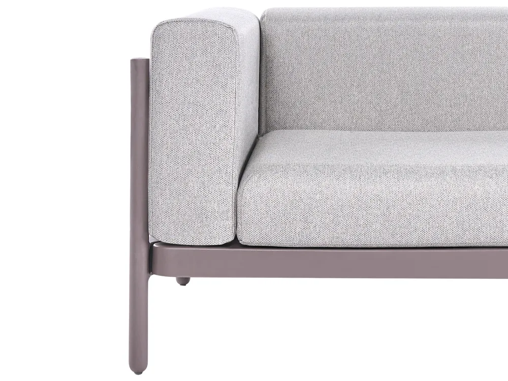 Garden Sofa 3 Seater FERRETTI Taupe_1058041