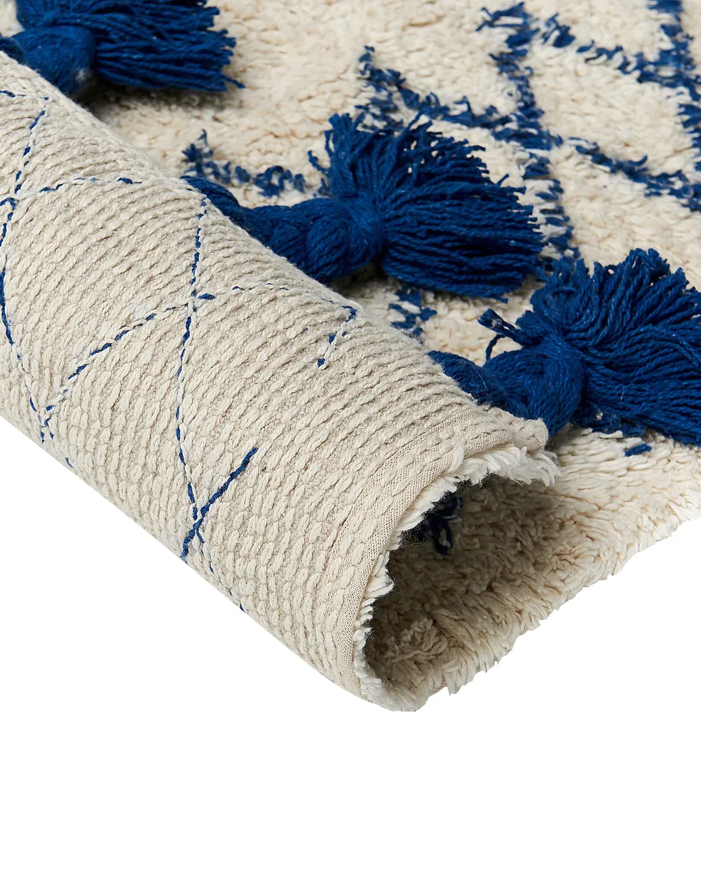 Tappeto ERZINCAN Beige 160 x 230 cm Cotone_839249