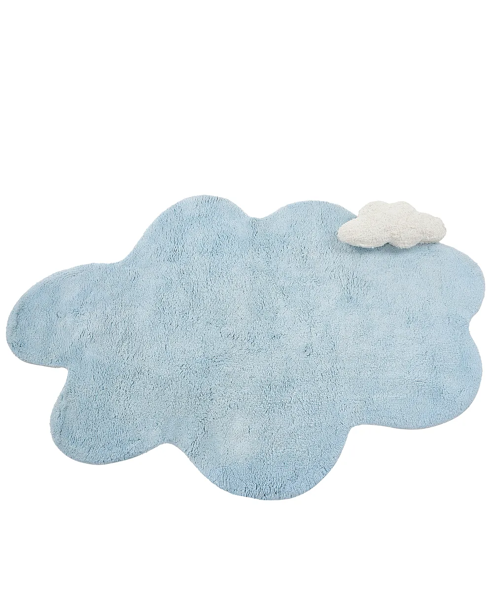 Tappeto per bambini HODKA  Azzurro 80 x 120 cm Cotone con cuscino_1135124