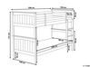 Bílá dřevěná patrová postel 90x200 cm ALBON _809986