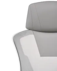 Office Chair IGNIS Faux Leather Light Grey_1073265