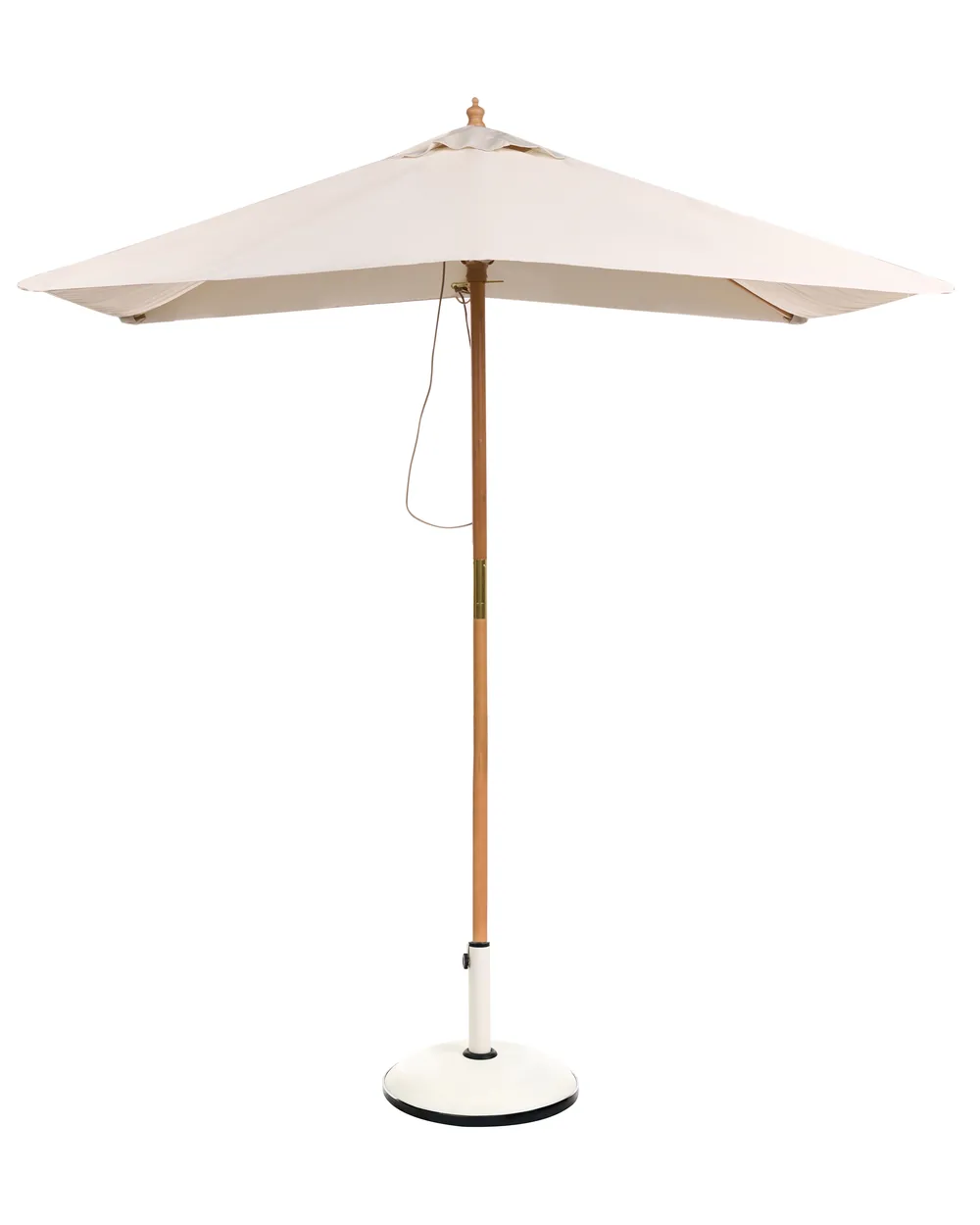 Parasol ogrodowy 195 cm FLAMENCO Jasnobeżowy_1077842