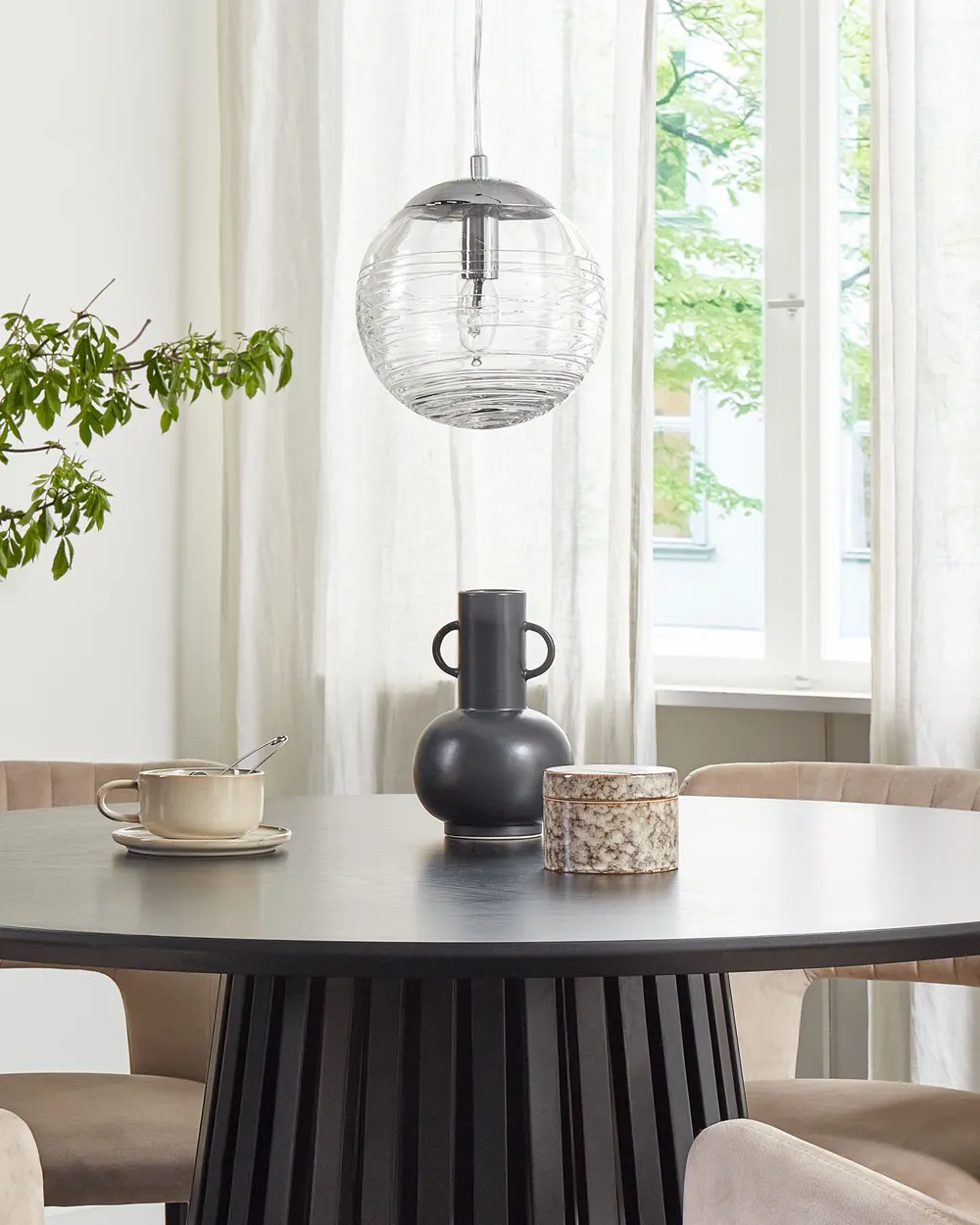 Pendant Lamp MIRNA Glass Transparent_856633