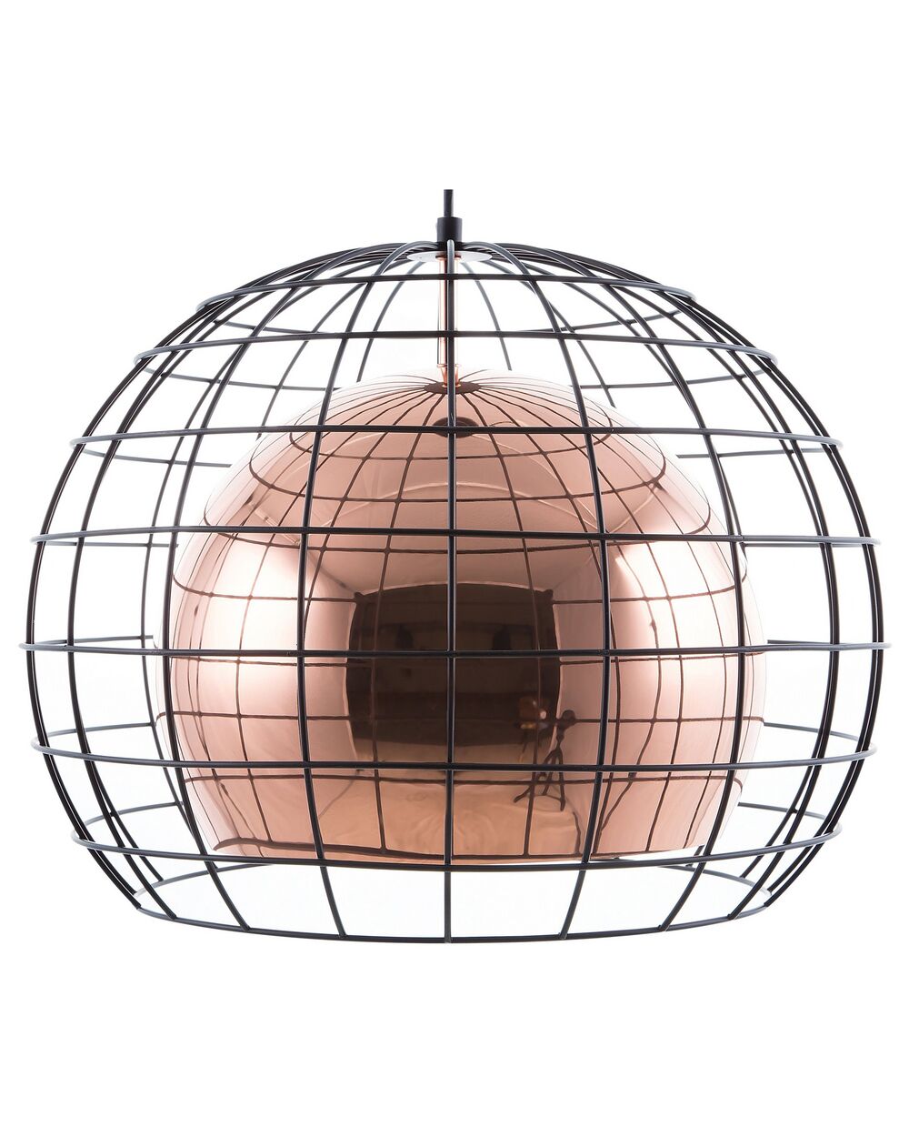 Lampe suspension LIRI Métal Cuivré