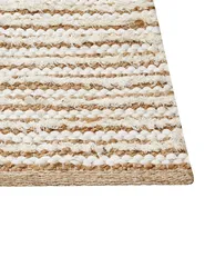 Tappeto BARKHAN Beige 300 x 400 cm Cotone_870043