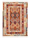 Wool Kilim Area Rug 160 x 230 cm Multicolour OSHAKAN_859520