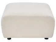 Modular Corner Sofa 5 Seater KIVVIK with Ottoman Boucle Off-White Left Hand_1047731