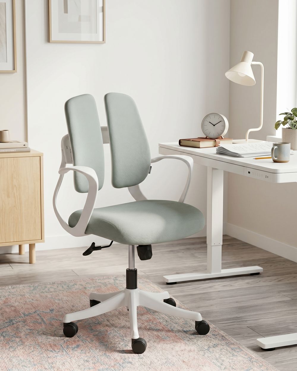 Scaun ergonomic ORIVO Gri deschis