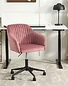 Desk Chair VENICE Velvet Pink