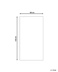 Tapis GESI Rose 80 x 150 cm Soie artificielle_837733