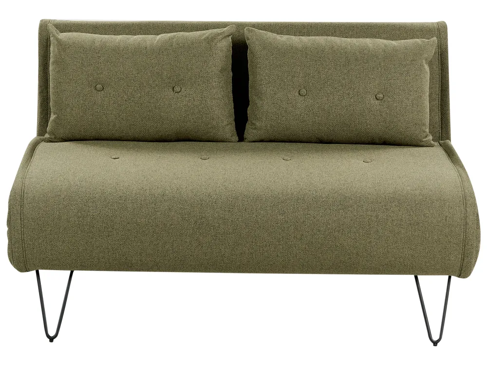 Sofa rozkładana dla 2 osób VESTFOLD Oliwkowy