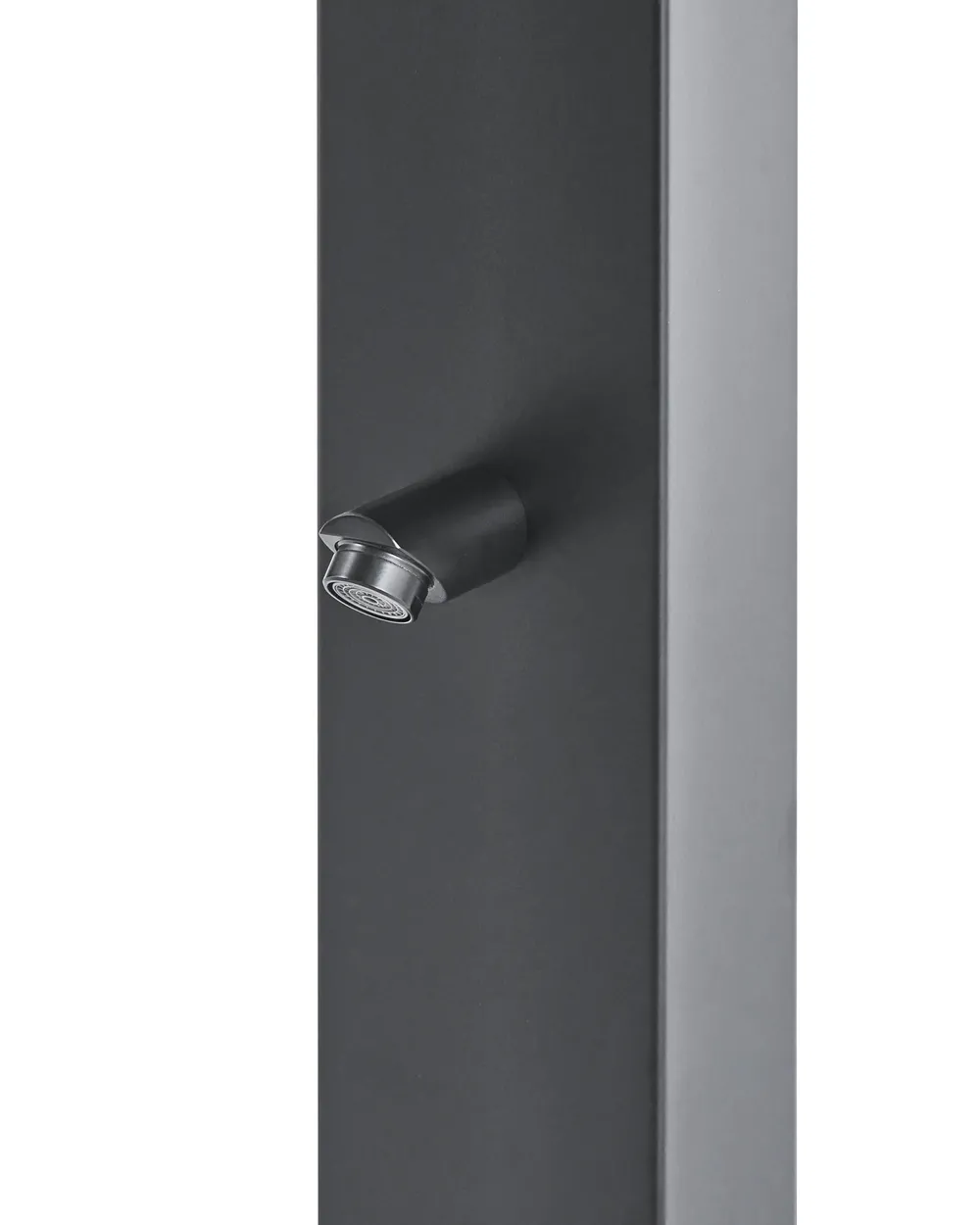 Freestanding Outdoor Shower PARRILLAR Black_1085757
