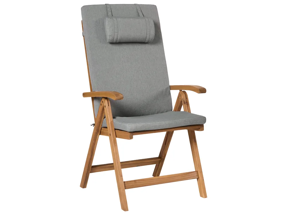 Set di 6 cuscini schienale/seduta JAVA/AMANTEA PREMIUM 50 x 71 cm Grigio melange_1002828