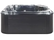 Outdoor Hot Tub with LED TULAROSA Graphite Grey_818572