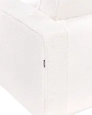 Poltrona SAVALEN Bouclé Bianco_964473