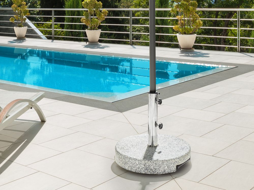 Base per ombrellone CERZETO Rotonda Grigio 30 kg