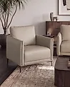 Armchair CILENS Fabric Taupe