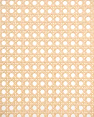 Poltrona a dondolo LEIDY Legno Marrone/Beige chiaro_1070668