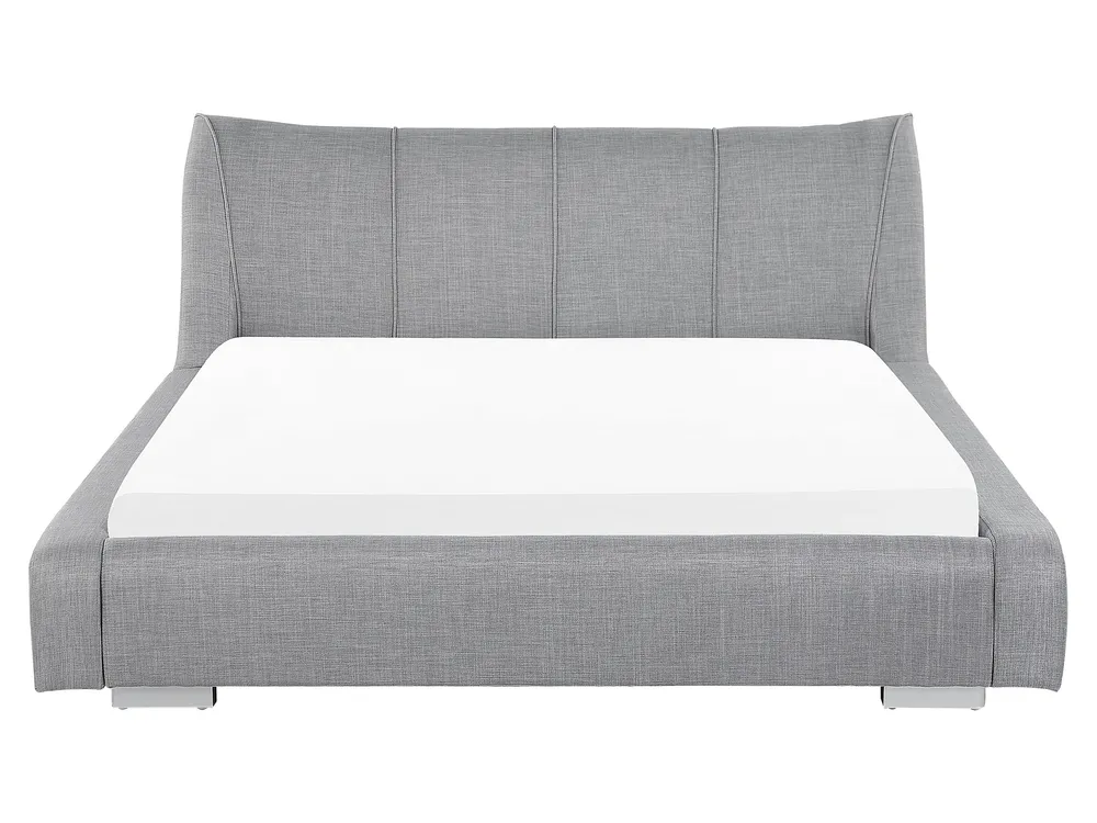 Bed Fabric NANTES 160 x 200 cm (EU King Size) Light Grey_72587