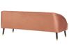 3 Seater Velvet Sofa Golden Brown ALSVAG_921858