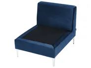 1-Seat Section EVJA Velvet Navy Blue_859644