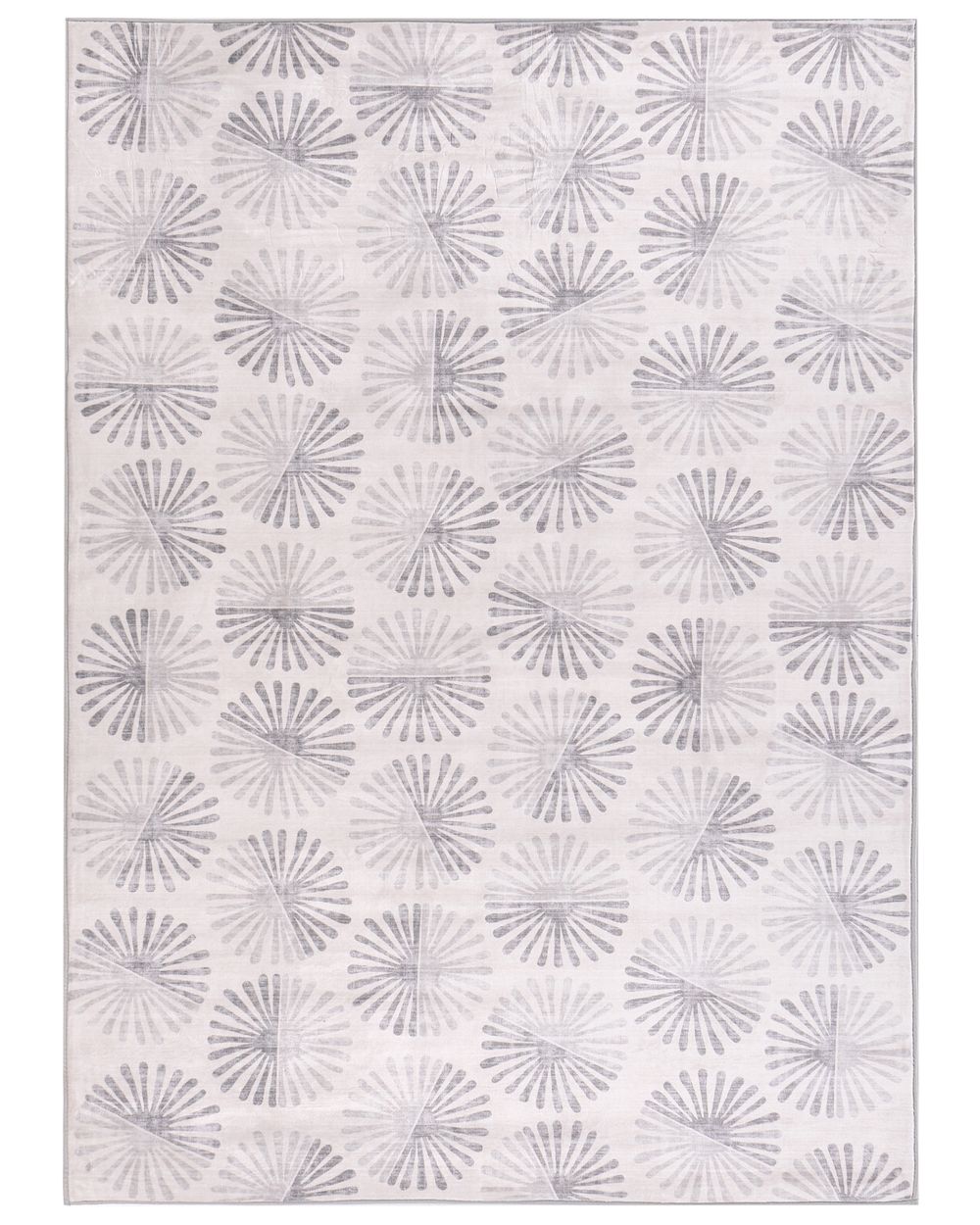 Teppich CATAK Cremeweiß 140 x 200 cm