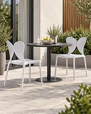 Gartenstuhl 2er Set LARISSA Hellgrau_1175208