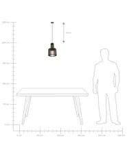 Pendant Lamp NIARI Dark Brown_826960