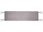 Bench Seat Pad Cushion TUSCANIA 157 x 34 cm Grey_1133342