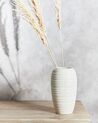 Stoneware Flower Vase 36 cm White LENOK_935237