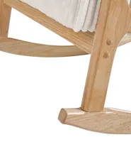 Rocking Chair SORSELE Corduroy White_1019423