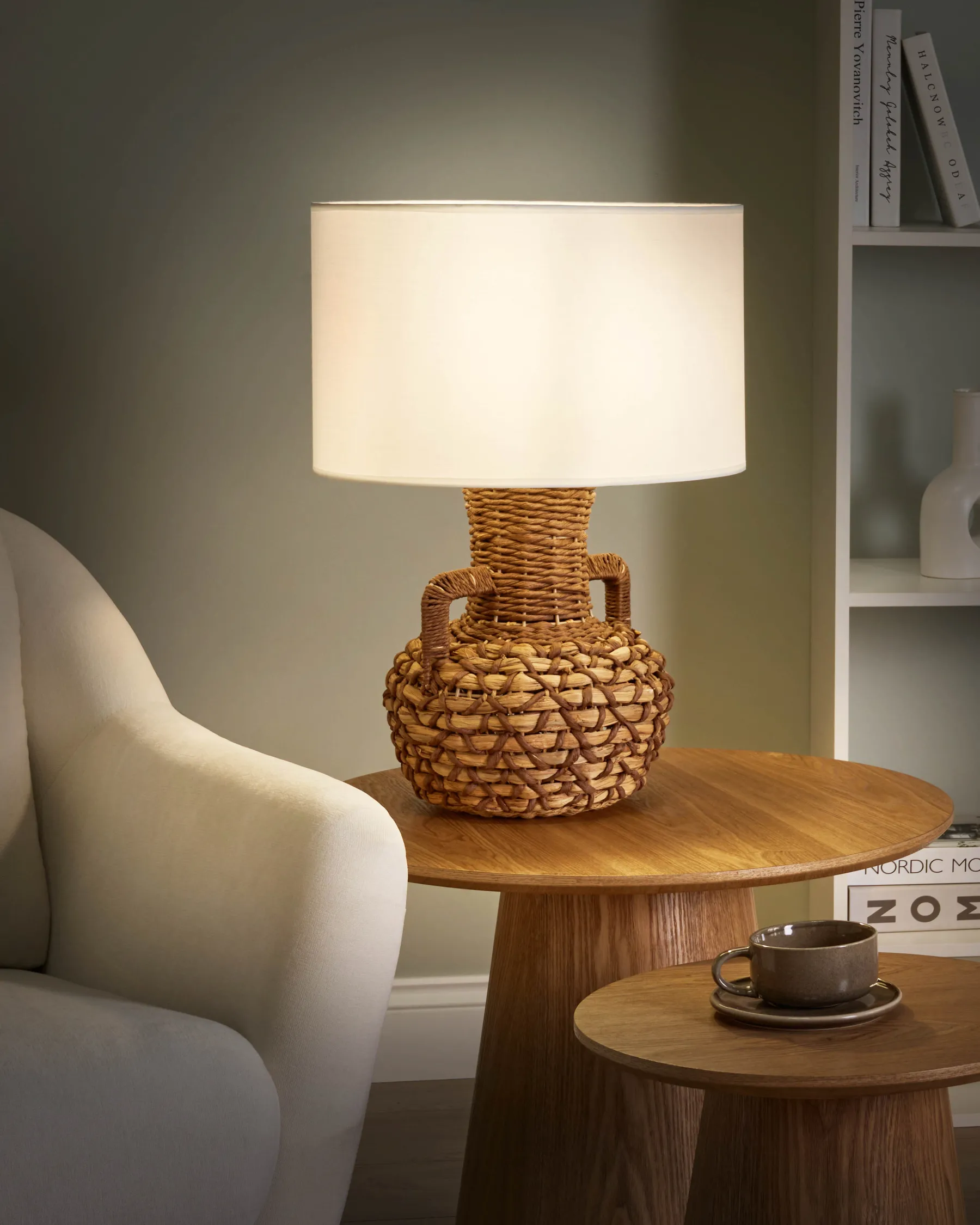 Table Lamp RENARD Paper Rope Natural_1008166
