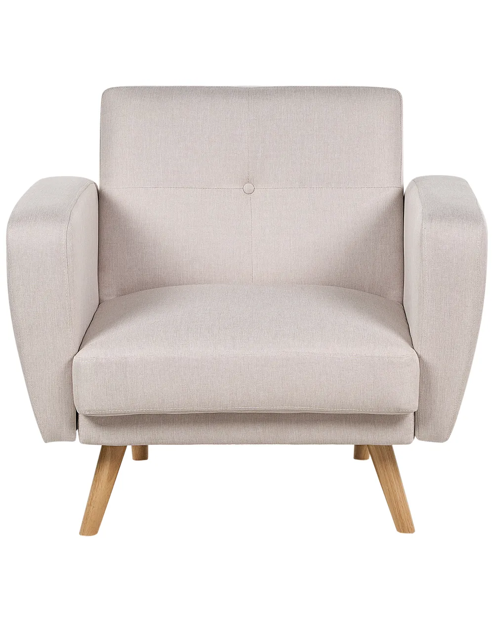 Armchair FLORLI Fabric Light Beige_905864