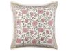 Lot de 2 coussins en coton à motif floral multicolores 45 x 45 cm CELTIS_839382