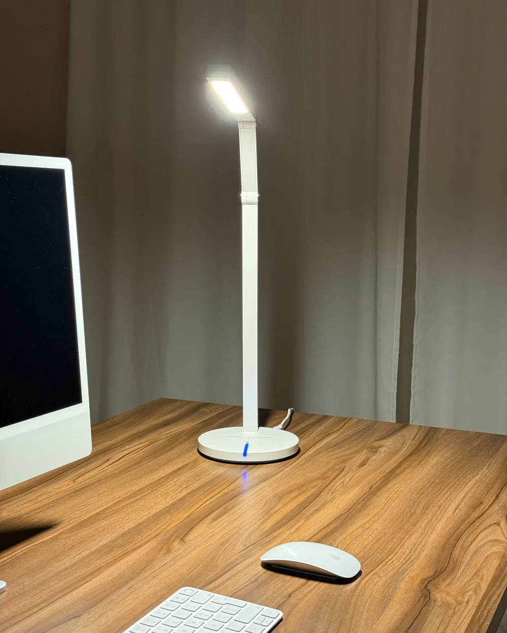 LED Desk Lamp DORADO with Dimmer Metal White_1024198