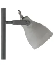 Floor Lamp MISTAGO Adjustable Concrete Grey_730426