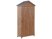 Garden Cabinet SAVOCA 100 cm 200 cm Acacia Wood Brown_772506