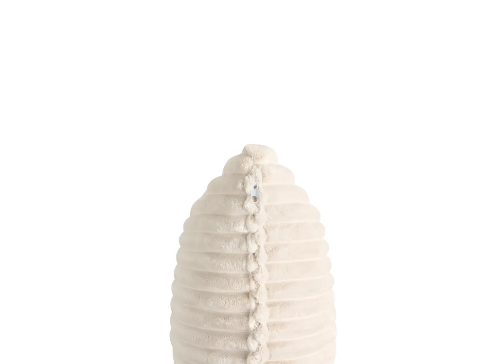 Corner Sofa STENUM Corduroy Off-White Left Hand_972510