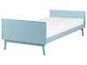 Bed Pine Wood BONNAC 90 x 200 cm (EU Single) Light Blue