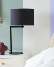 Table Lamp BALDWIN Metal Black_825957
