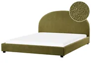 Waterbed Boucle VAUCLUSE 180 x 200 cm (EU Super King) Olive Green_977240