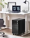 Storage Unit BOLSENA Metal Black