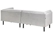 Divano 3 posti VORGOD Tessuto Grigio chiaro_996625