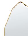 Metal Standing Mirror 49 x 165 cm Gold TARTAS_914886